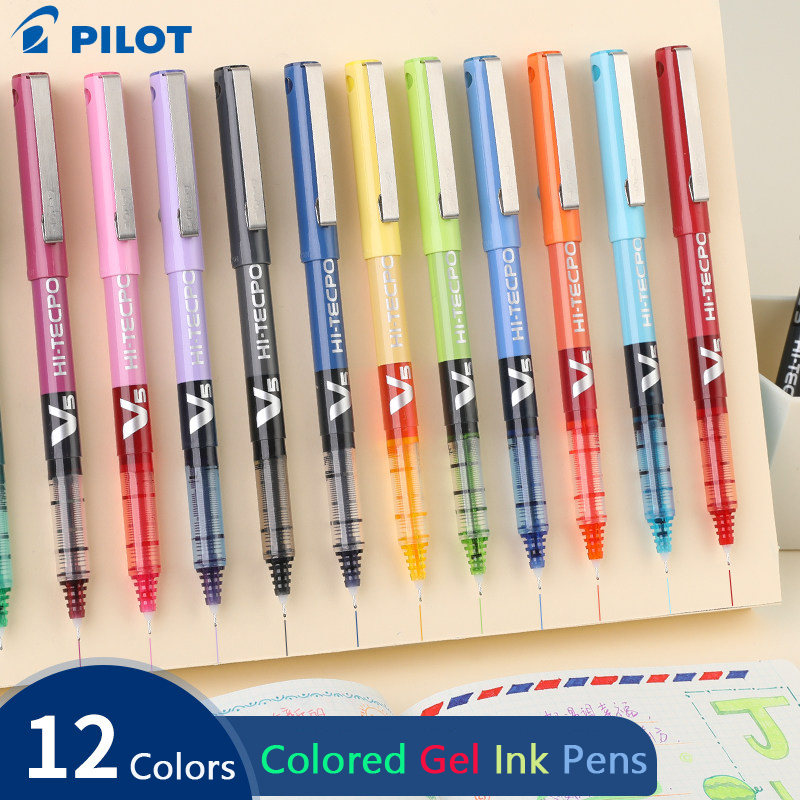 Pilot Pen V5 - Pilot V5 Rollerball-pen met vloeibare inkt,