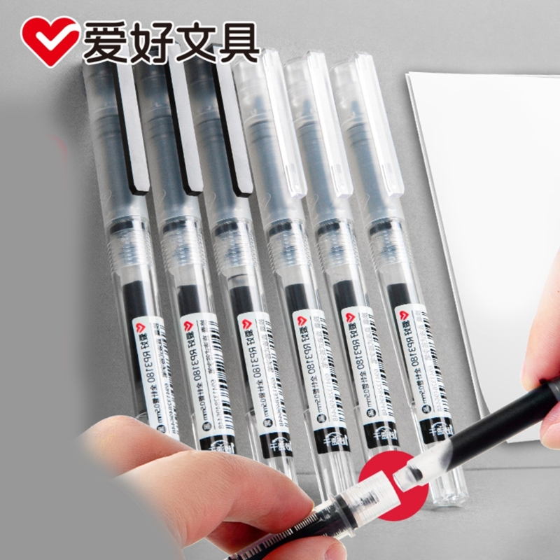 Pilot Pen V5 - Sneldrogende 0,5 mm rollerpen Zwart Rode