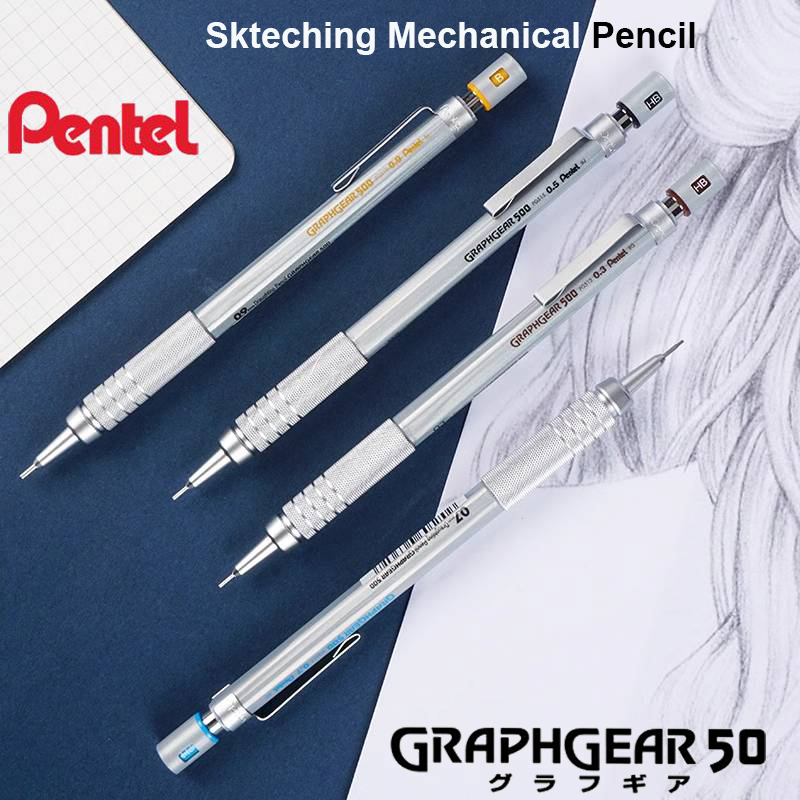 Pentel Pen Graphgear - Pentel Vulpotlood GraphGear 500 Niet-breekbaar lood