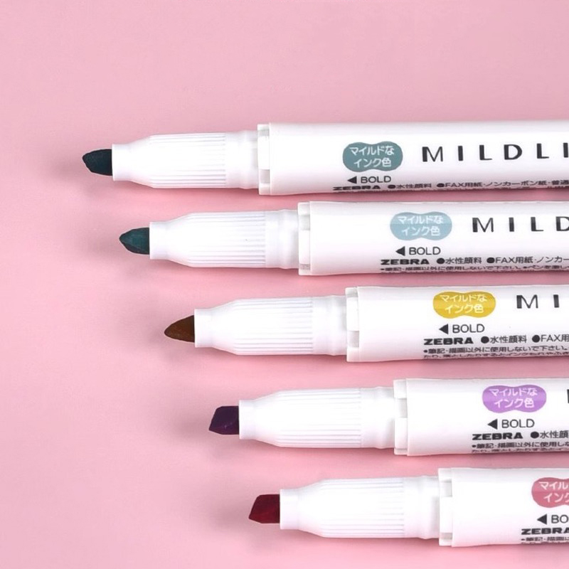 Zebra Mildliner markeerstift,  - Zebra Pen Mildliner recensie en prijs