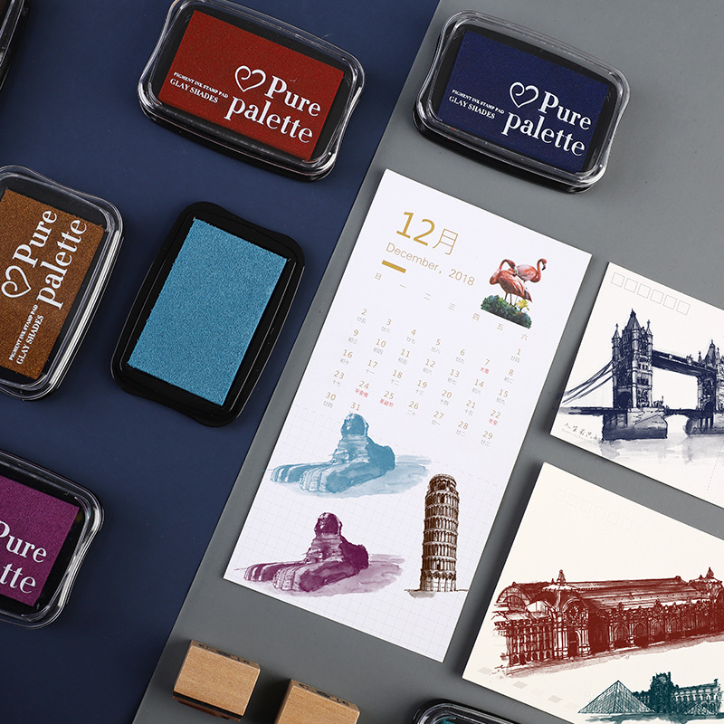 20 kleuren groot formaat vinta - Rubber Date Stamp recensie en prijs