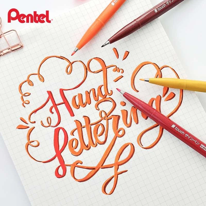 Japan Pentel Touch Brush Sign  - Pentel Pen Sign Pen recensie en prijs