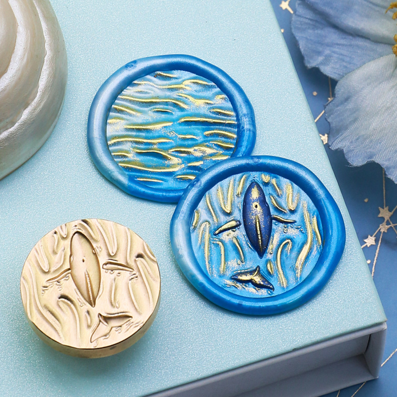 Water Flower Relief Series Lak - Wax Seal Stamp Set recensie en prijs