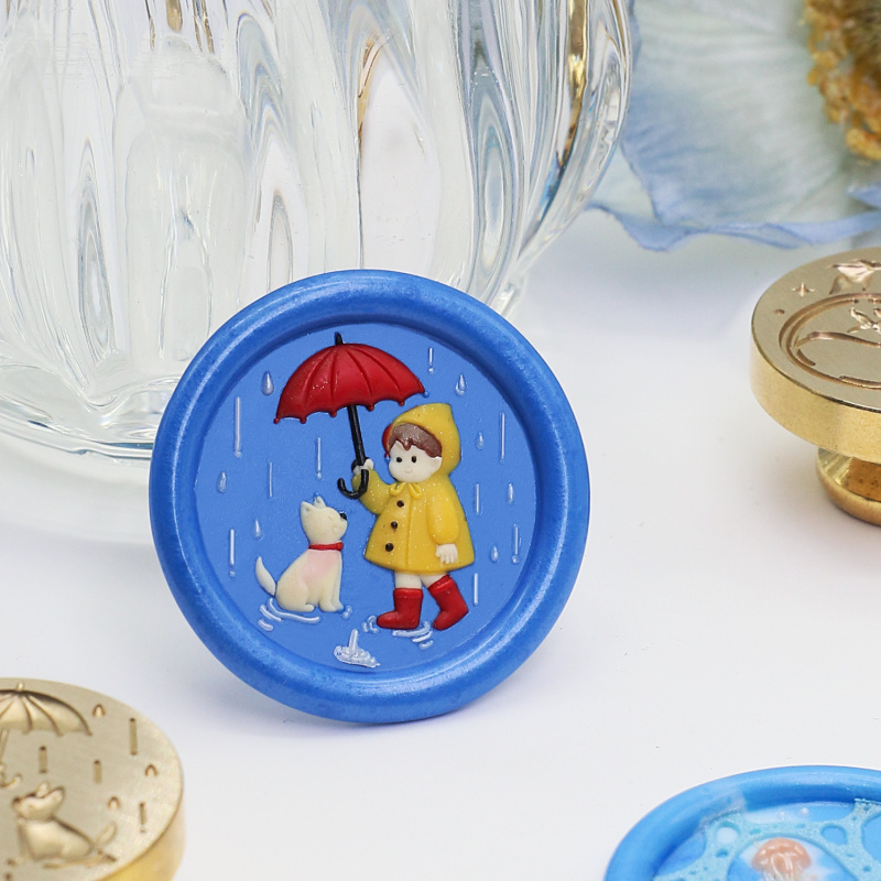 Water Flower Relief Series Lak - Wax Seal Stamp Set recensie en prijs