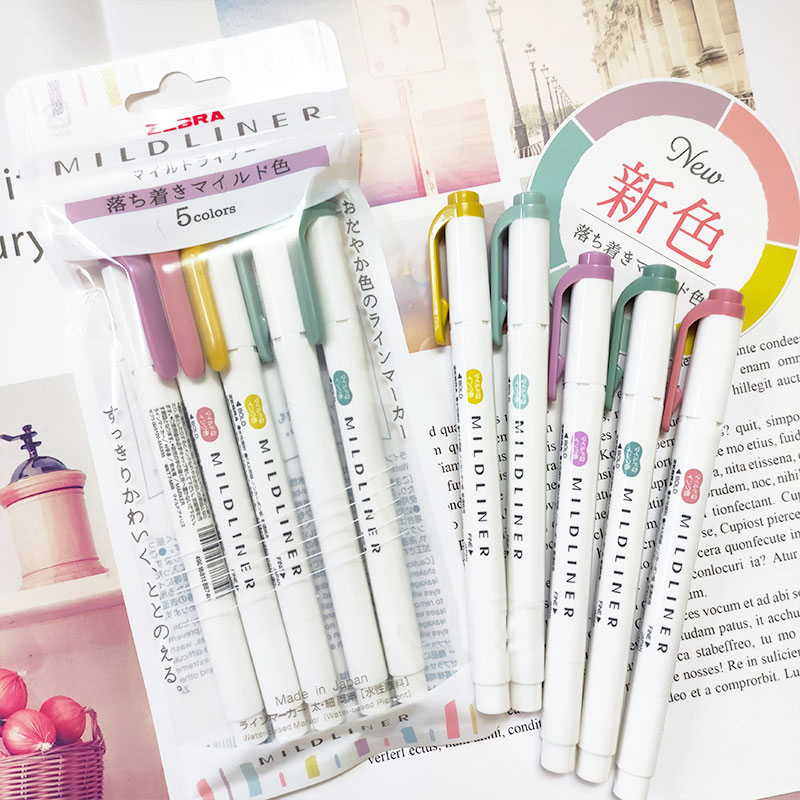 NIEUWE zebra mildliner markeer - Zebra Pen Mildliner recensie en prijs
