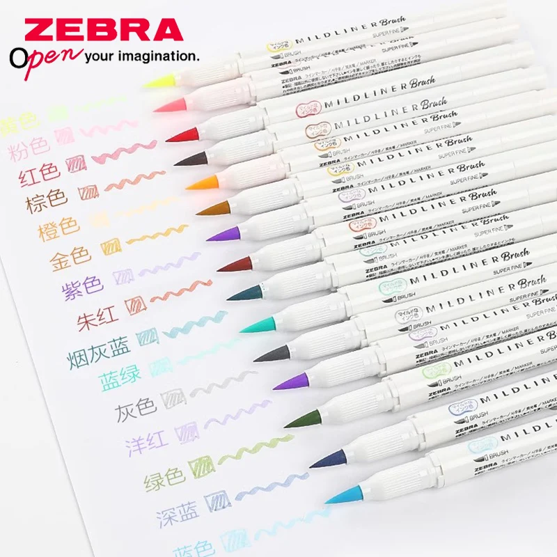 Zebra Highlighter WFT8 Mildlin - Zebra Pen Mildliner recensie en prijs