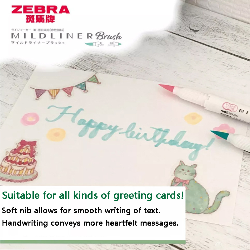 Zebra Highlighter WFT8 Mildlin - Zebra Pen Mildliner recensie en prijs