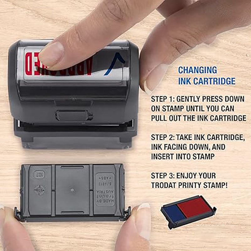 Rechthoek Patroon Aangepaste Z - Rubber Date Stamp recensie en prijs