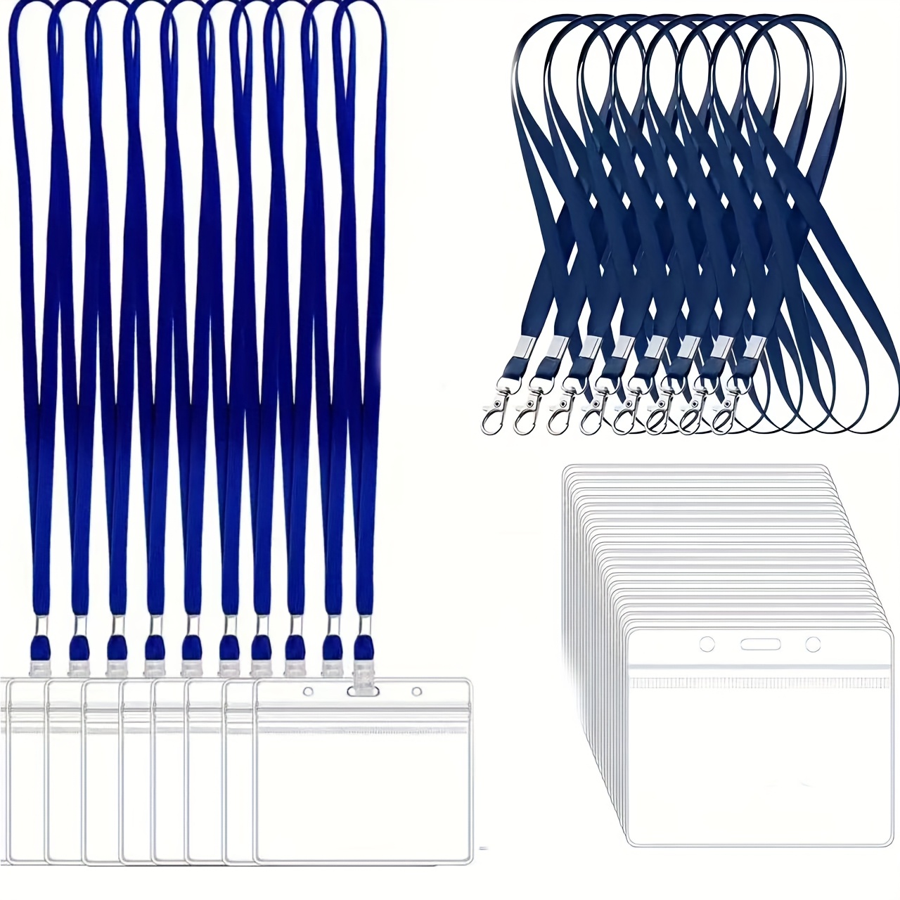 10 sets transparante PVC-ID-ka - Index Card Holder recensie en prijs