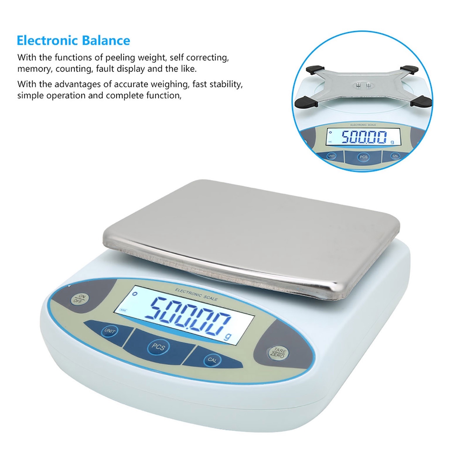 5000g 0,01g digitale precisiew - Tape Dispenser Weighted recensie en prijs