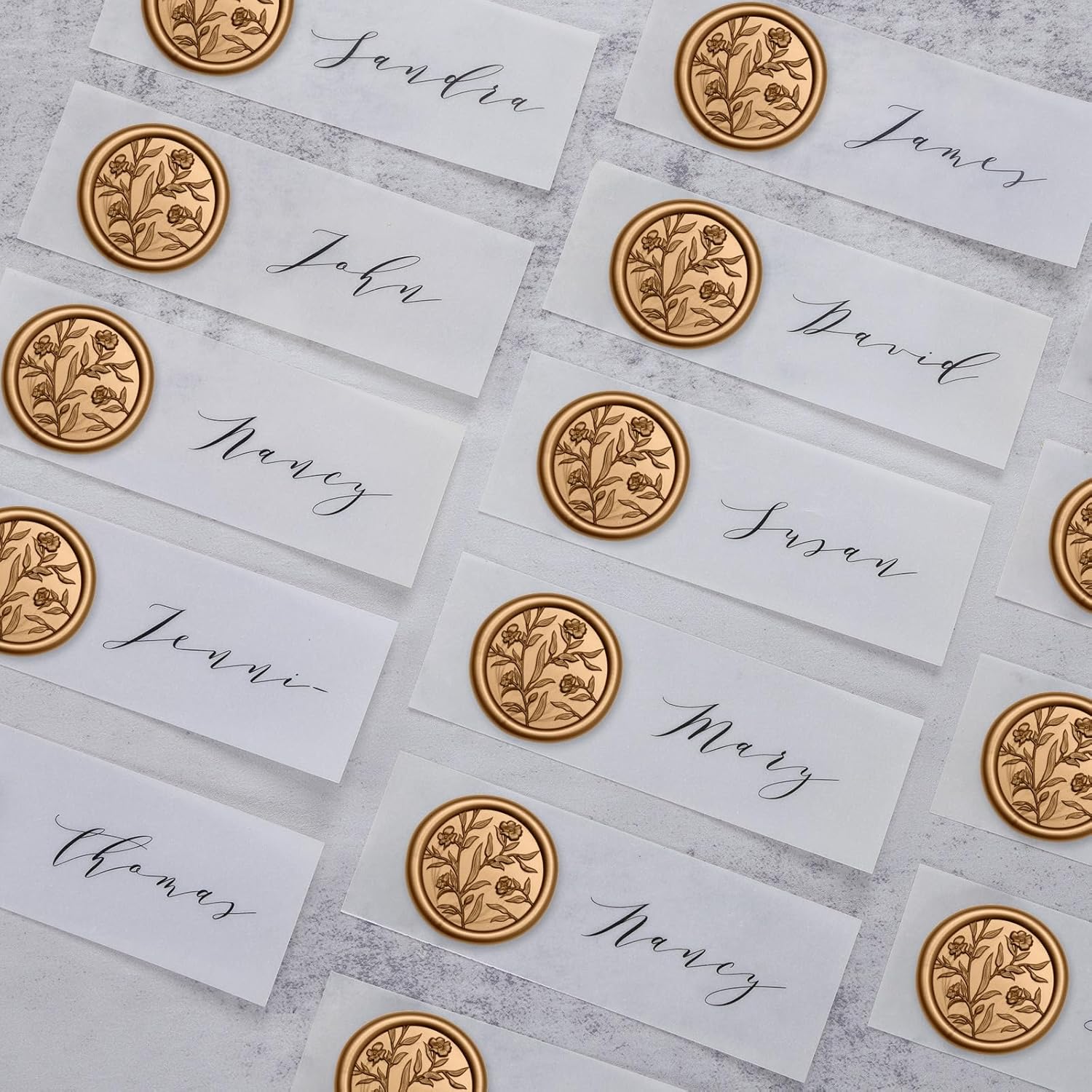 Wax Seal Stickers - 3D bloemen - Wax Seal Stamp Set recensie en prijs